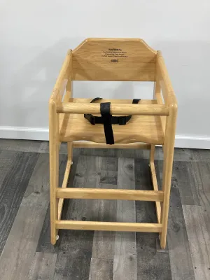ABC Hardwood High Chair