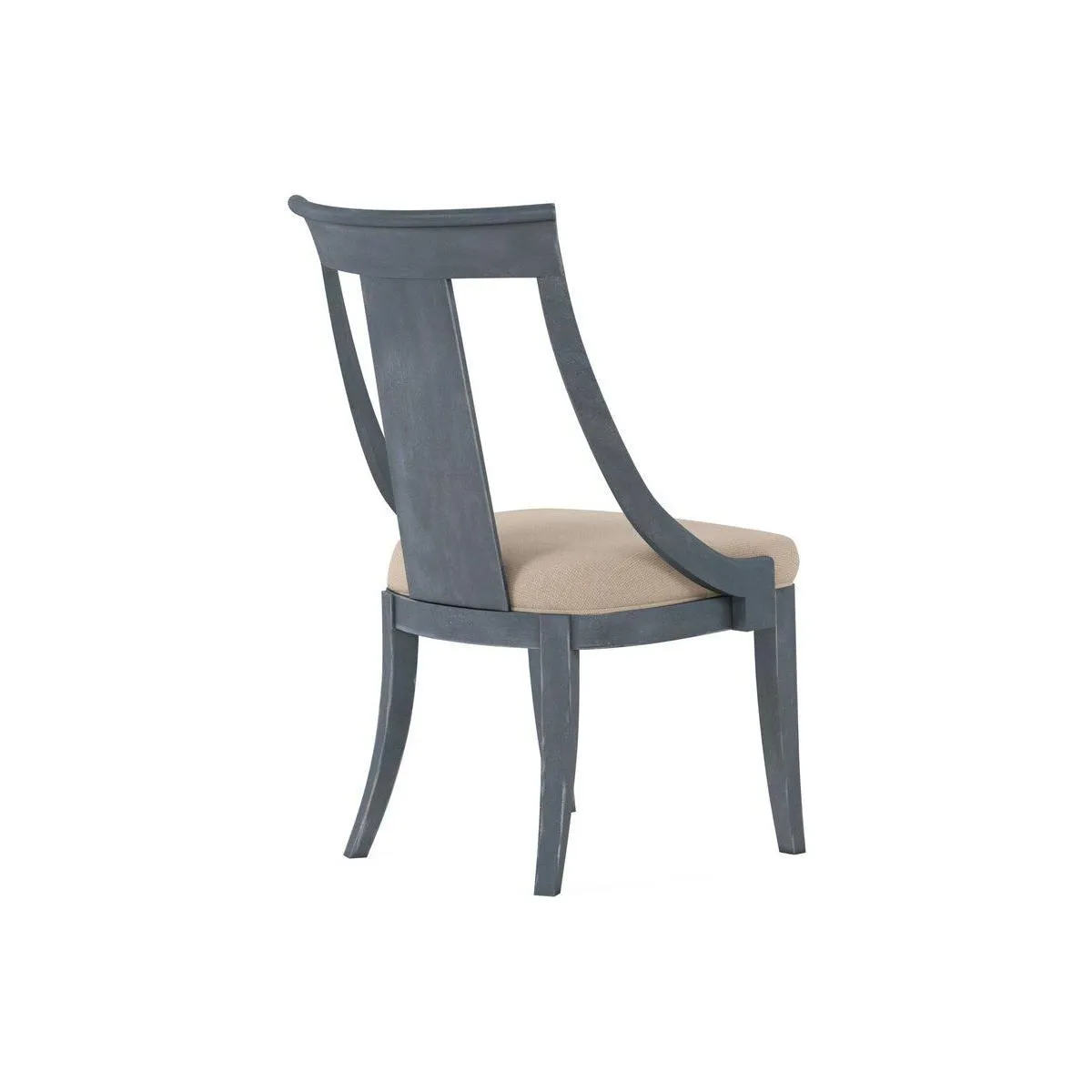 Alcove Side Chair, Slate - Blue