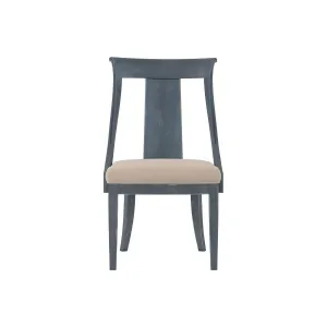 Alcove Side Chair, Slate - Blue