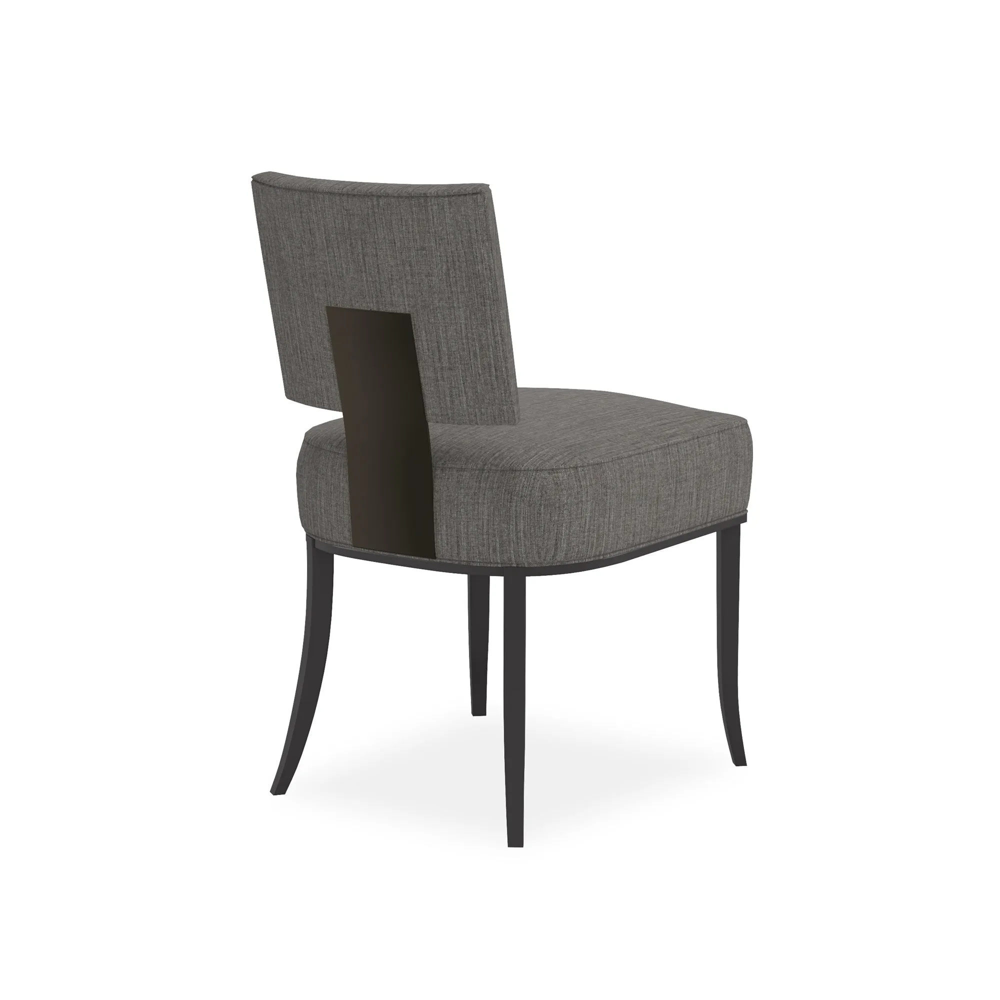 Allocated Side Dining Chair - Black, Bronze