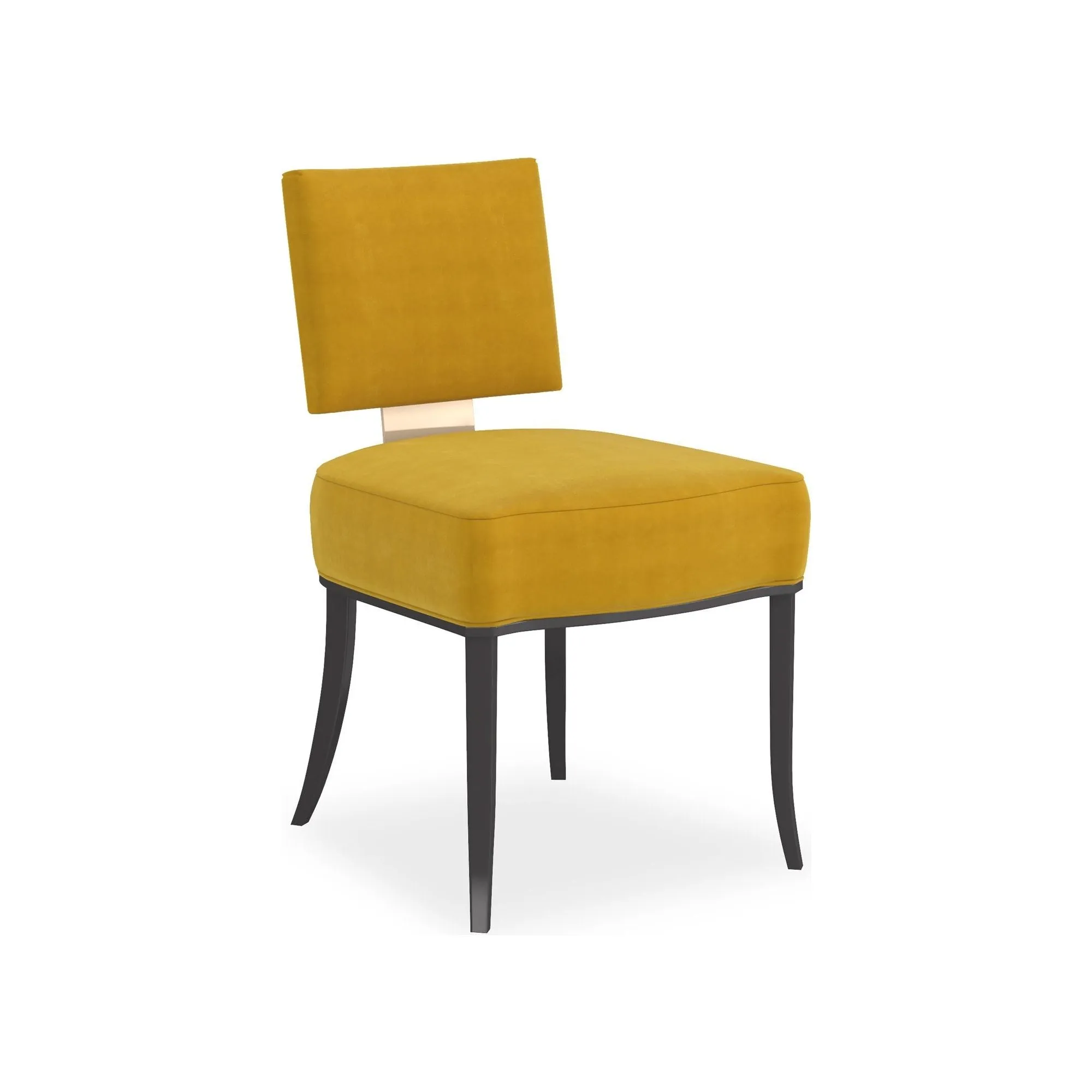 Allocated Side Dining Chair - Black, Gold