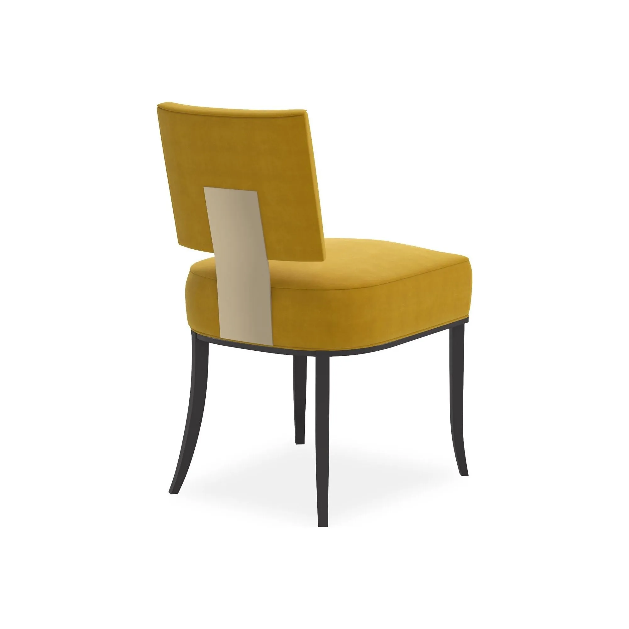 Allocated Side Dining Chair - Black, Gold