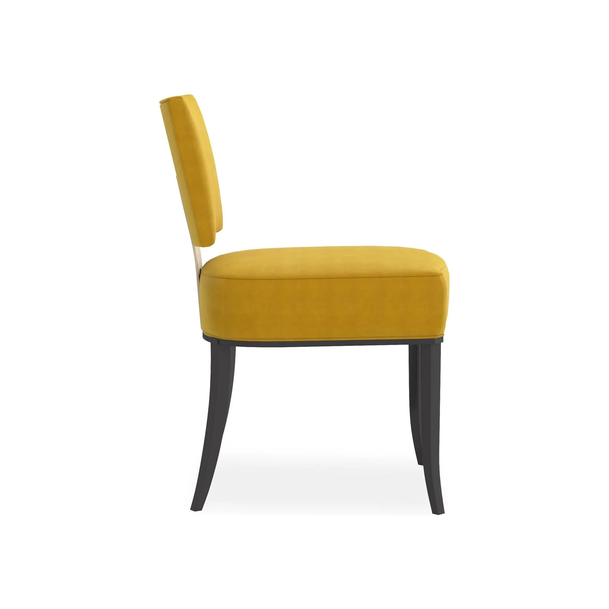 Allocated Side Dining Chair - Black, Gold