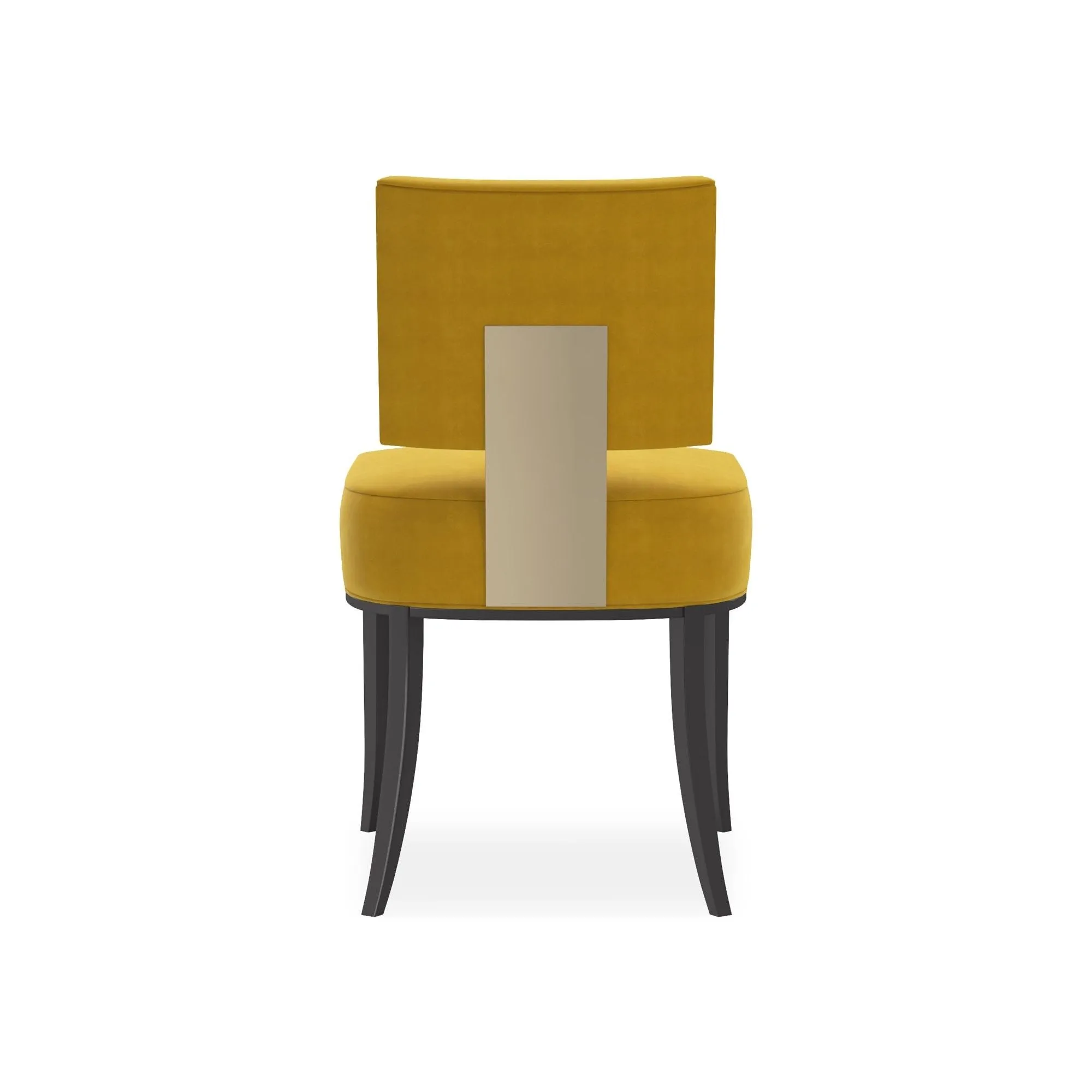 Allocated Side Dining Chair - Black, Gold