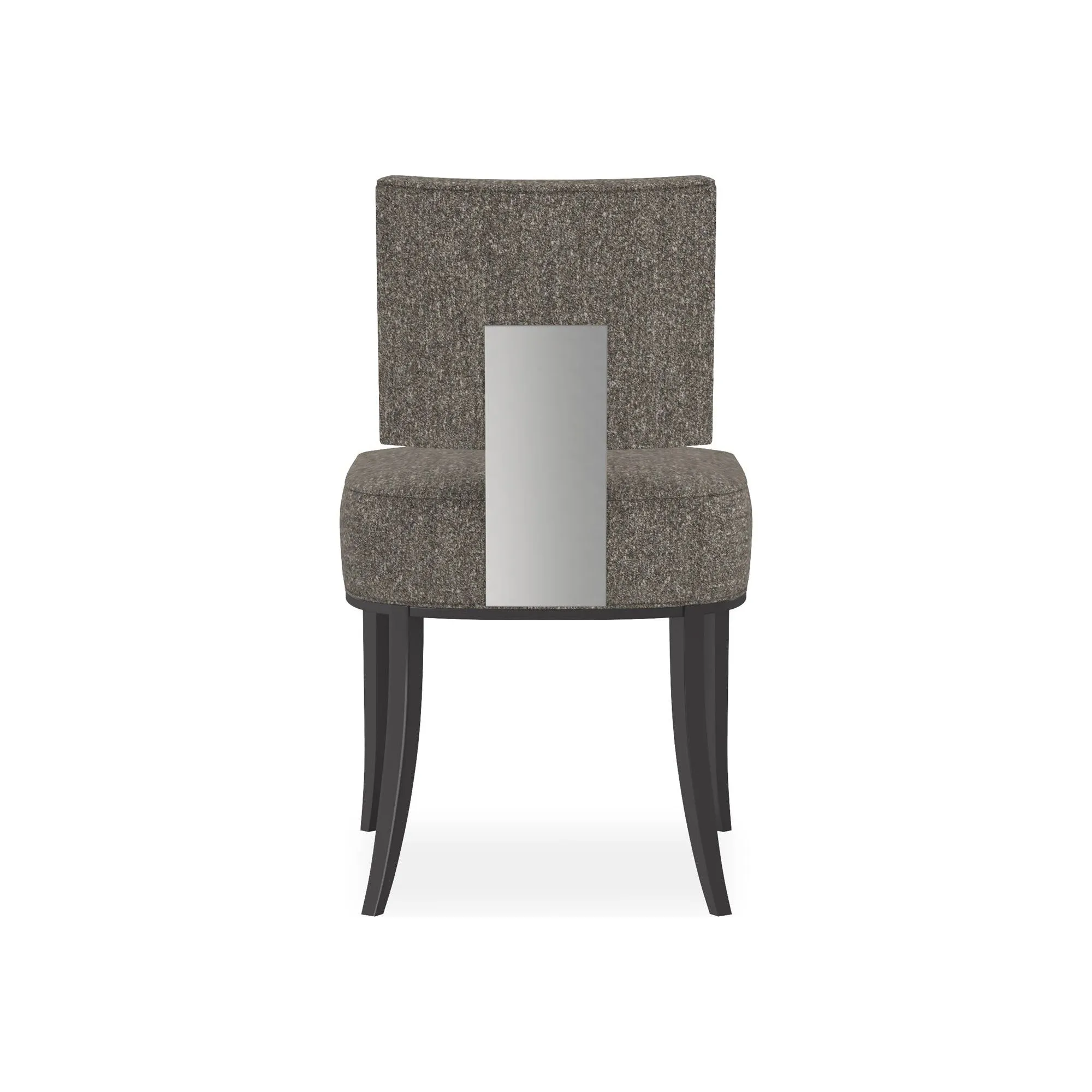 Allocated Side Dining Chair - Black, Silver