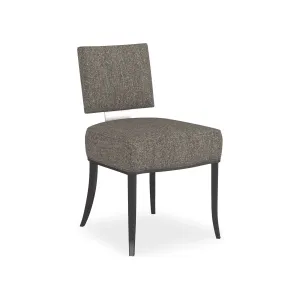 Allocated Side Dining Chair - Black, Silver