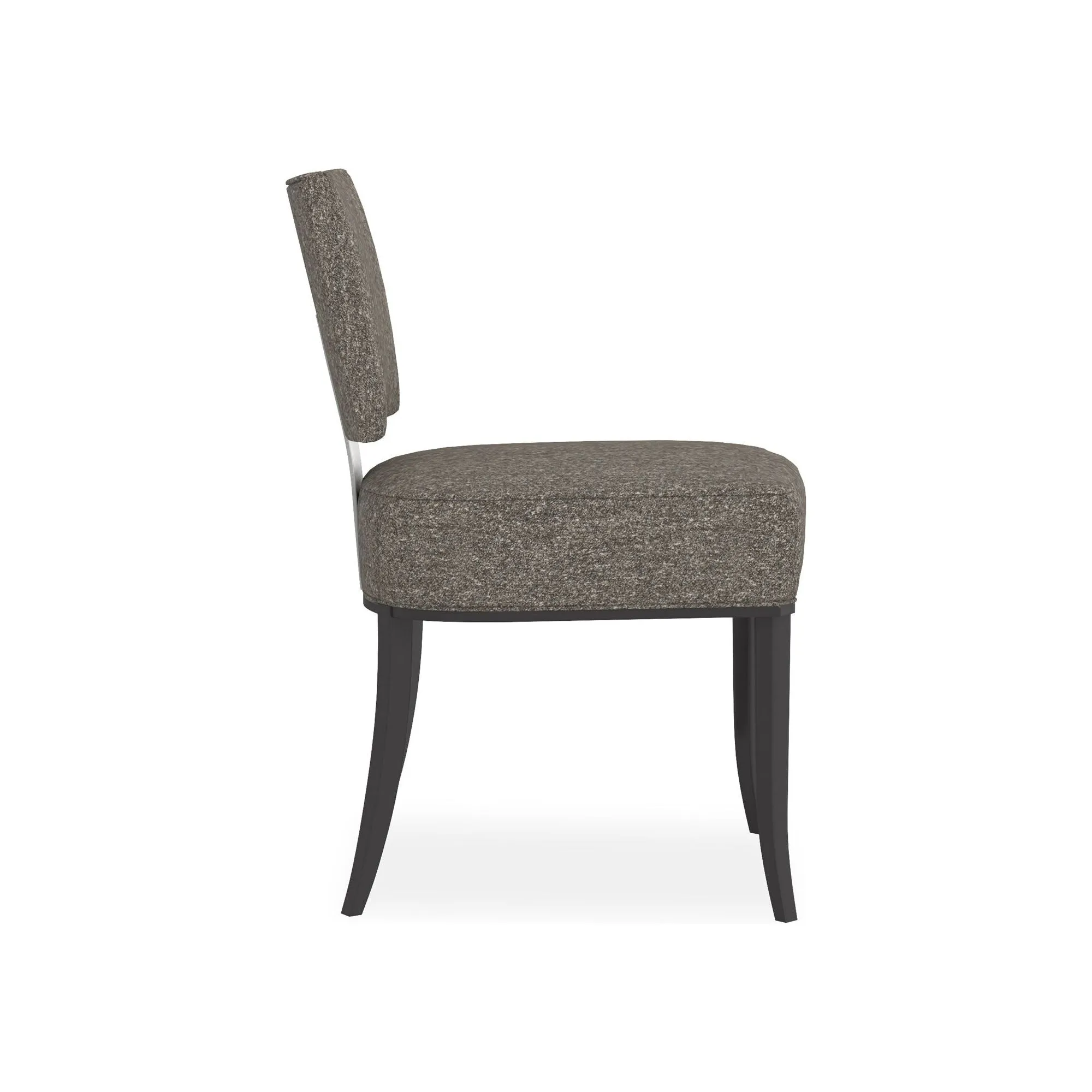 Allocated Side Dining Chair - Black, Silver