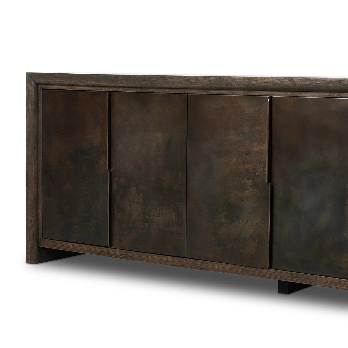 Anderson 6 Door Sideboard - Espresso Oak - Dark Brown