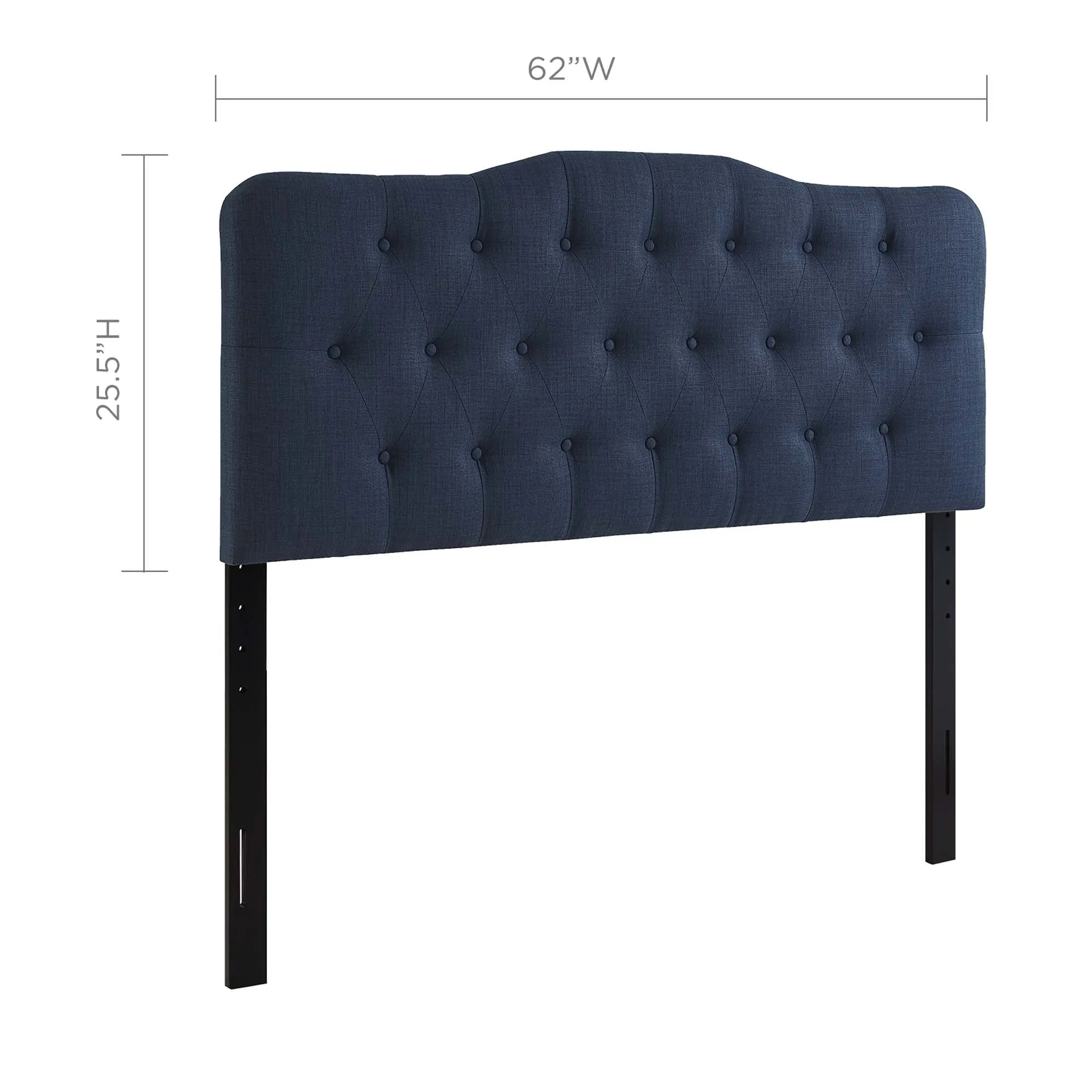 Annabel Upholstered Fabric Headboard by Modway