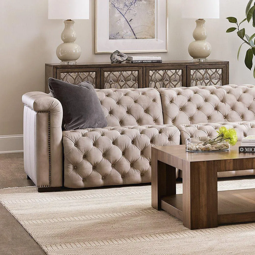 Apollo 5-Piece Sectional with Power Recliner and Headrests