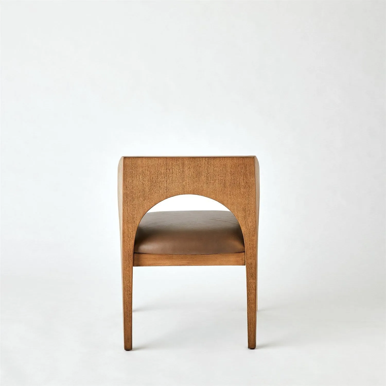 Arches Dining Chair-Nutmeg/Champagne
