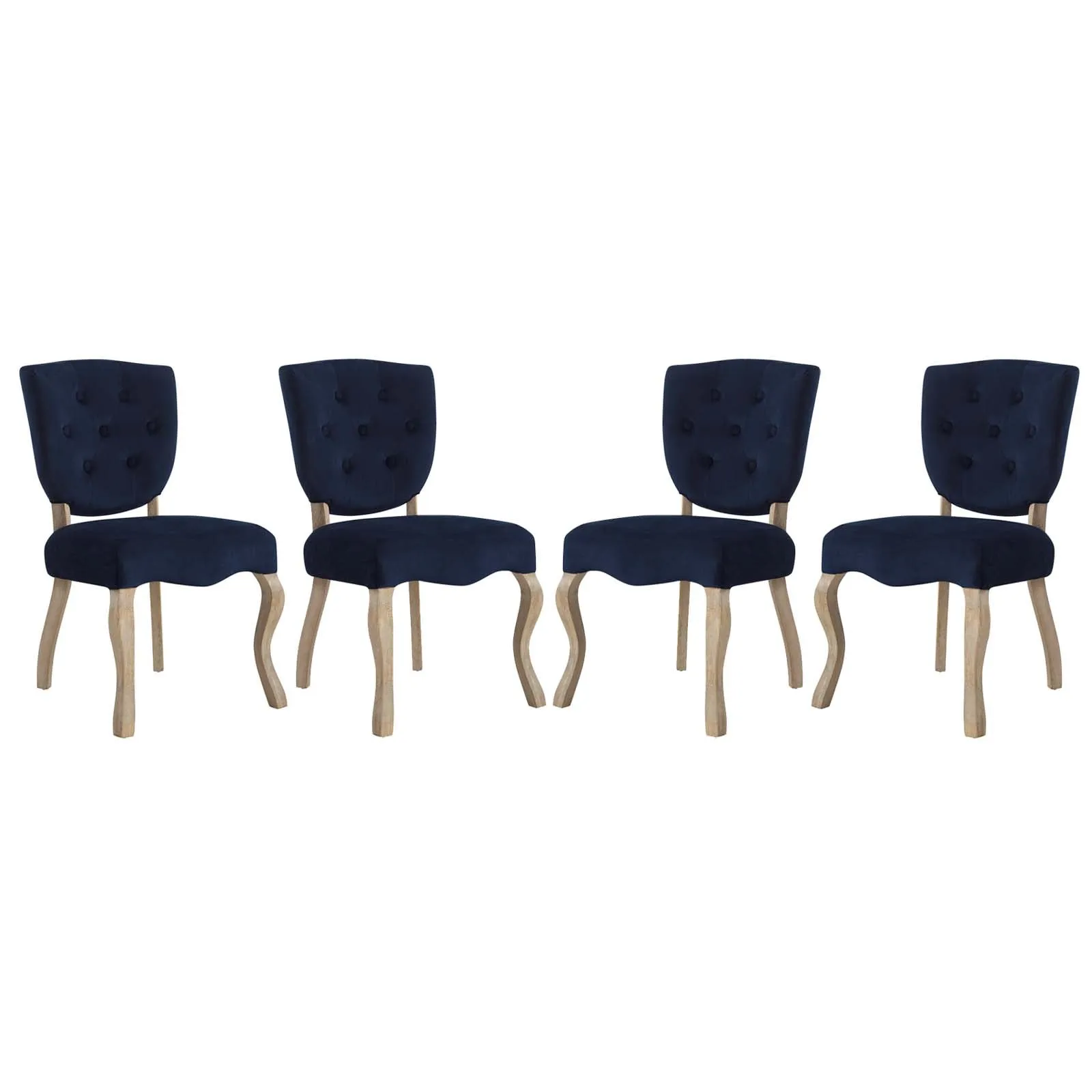 Array Dining Side Chair Set of 4 by Modway