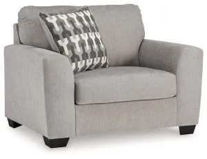 Avenal Park Flannel Chair And A Half