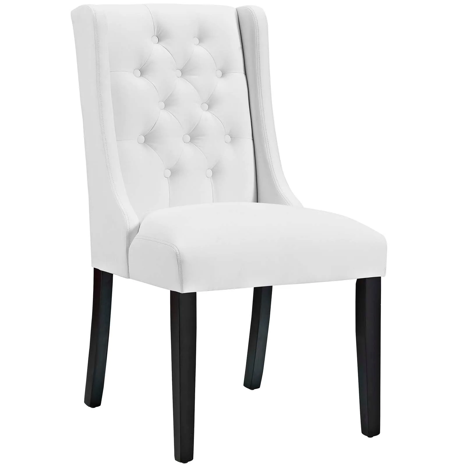 Baronet Dining Chair Vinyl Set of 2 by Modway