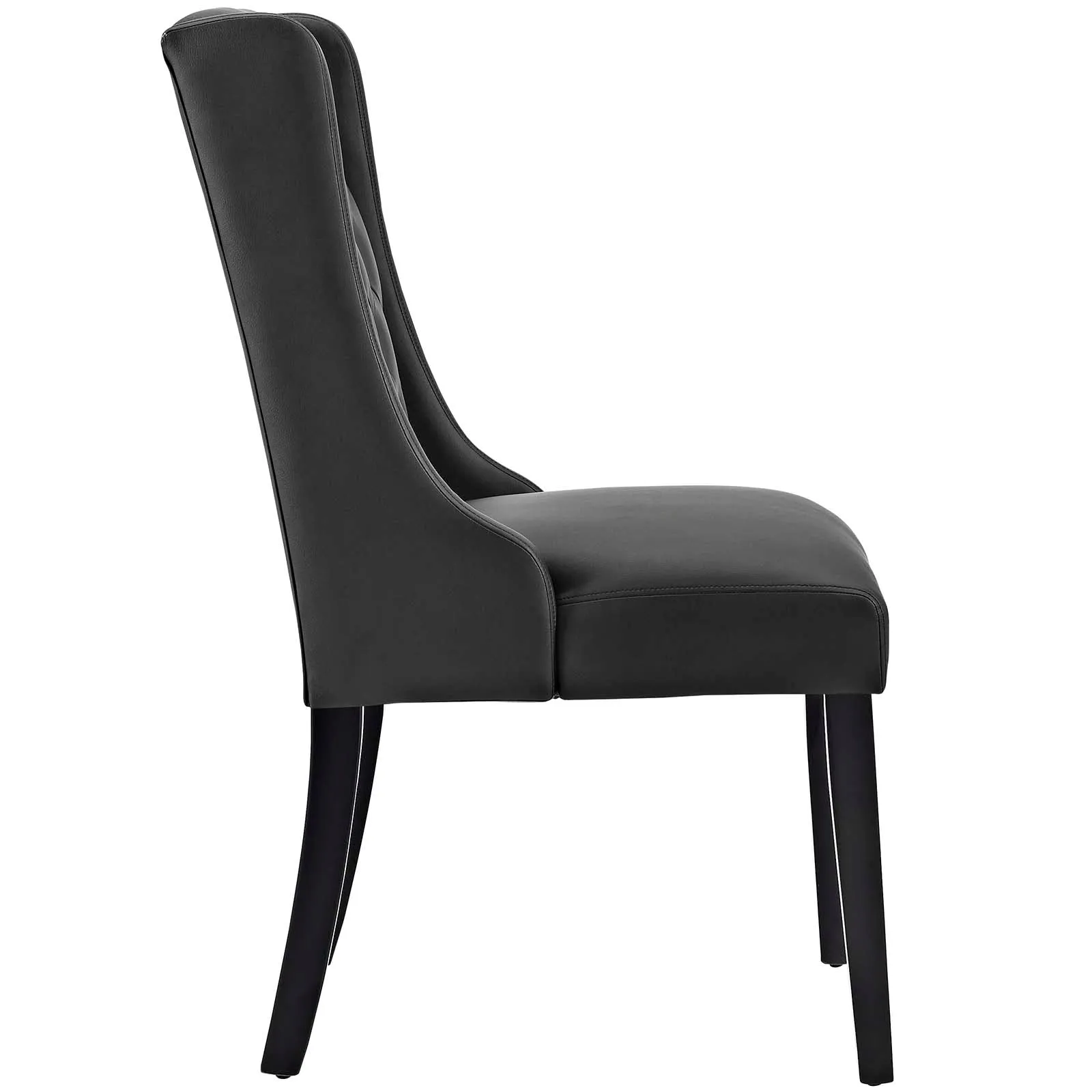 Baronet Dining Chair Vinyl Set of 2 by Modway