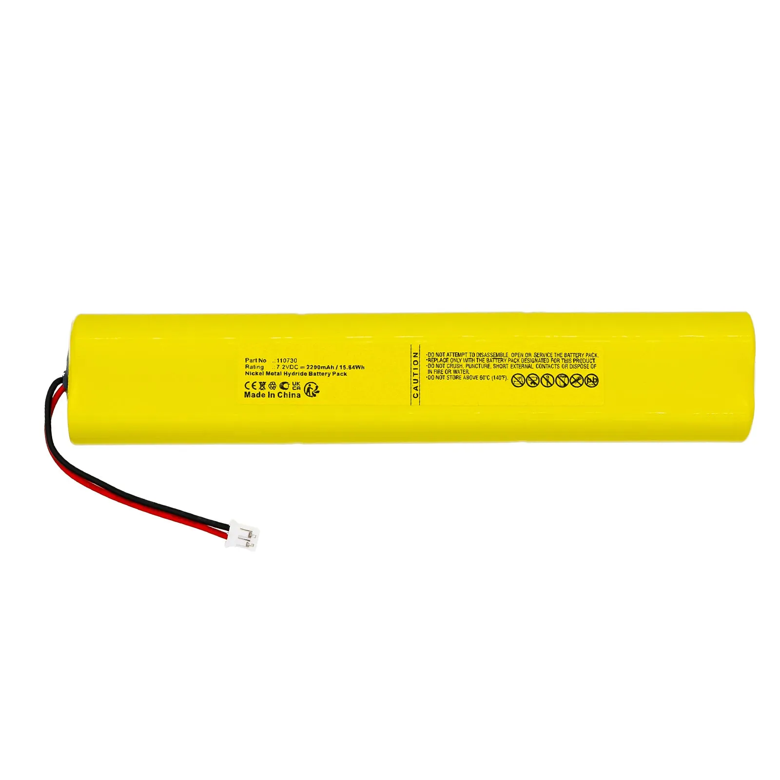 Batteries N Accessories BNA-WB-H20478 Medical Battery - Ni-MH, 7.2V, 2200mAh, Ultra High Capacity - Replacement for Kern Chair 110730 Battery
