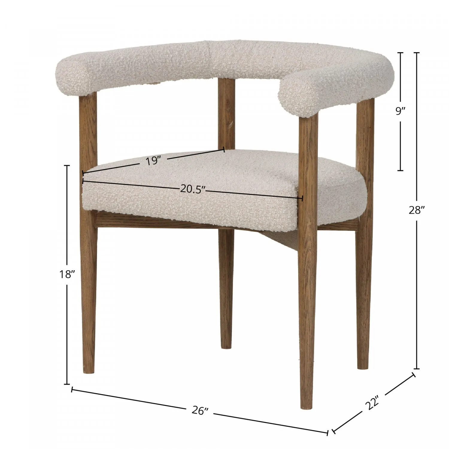 Bellavor Dining Chair - White