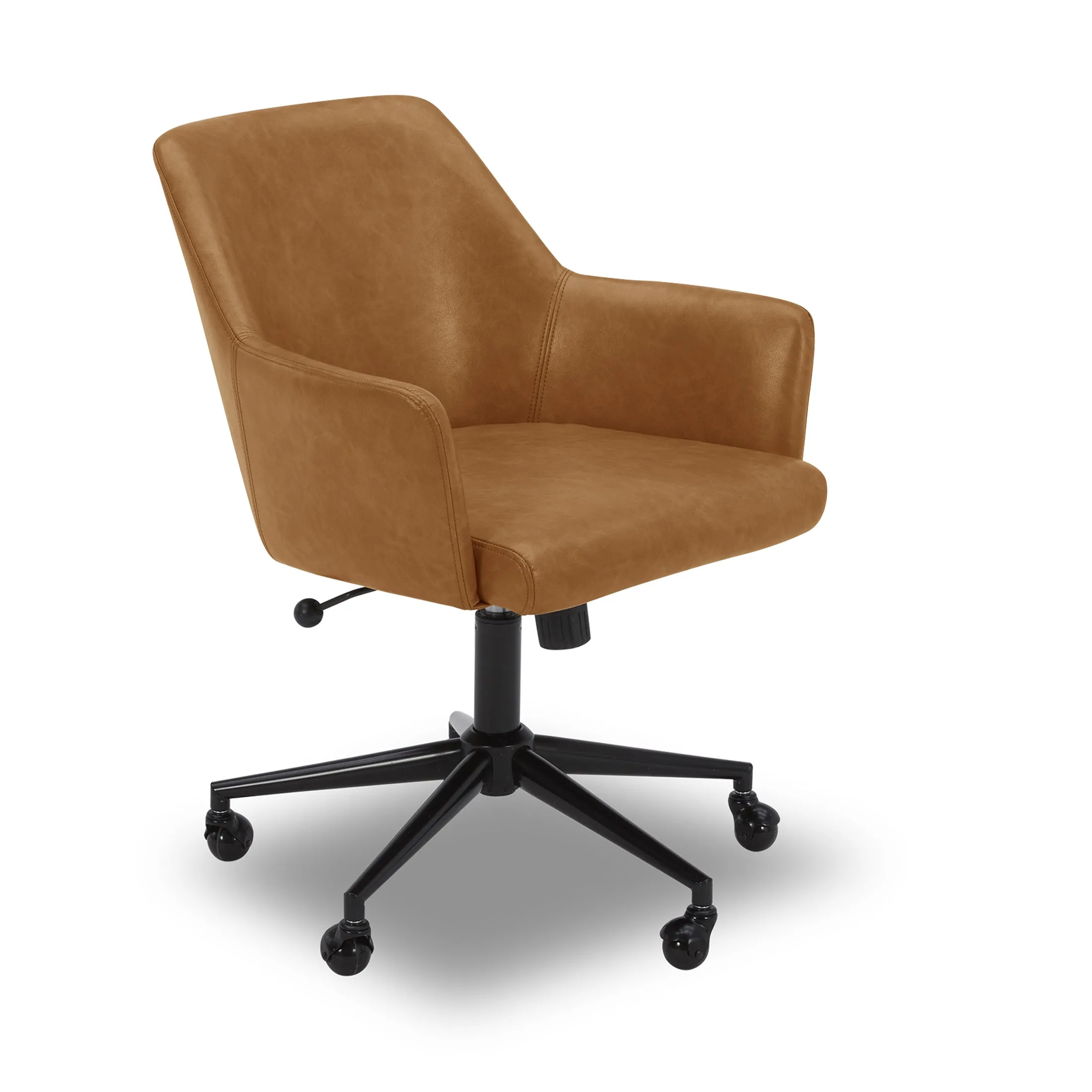 Better Homes & Gardens BH1436211066096 Greyson Office Chair, Chestnut