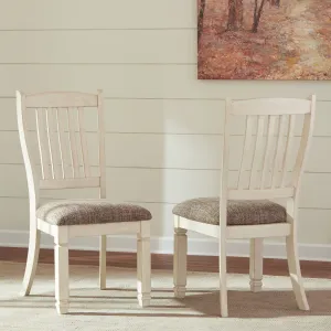 Bolanburg Brown / Beige Dining UPH Side Chair   Rake Back