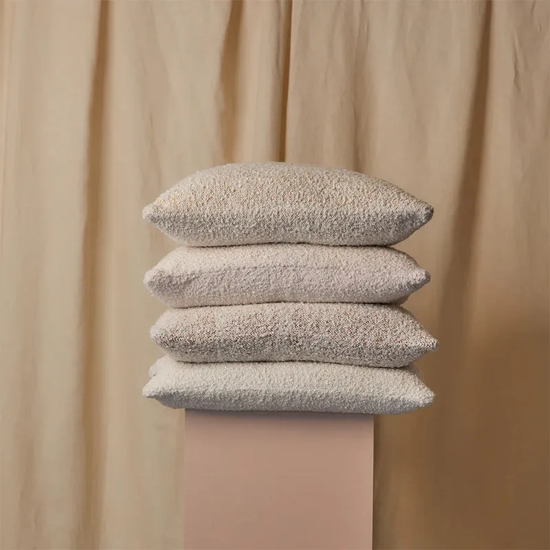 Boucle Cushion - Mustard