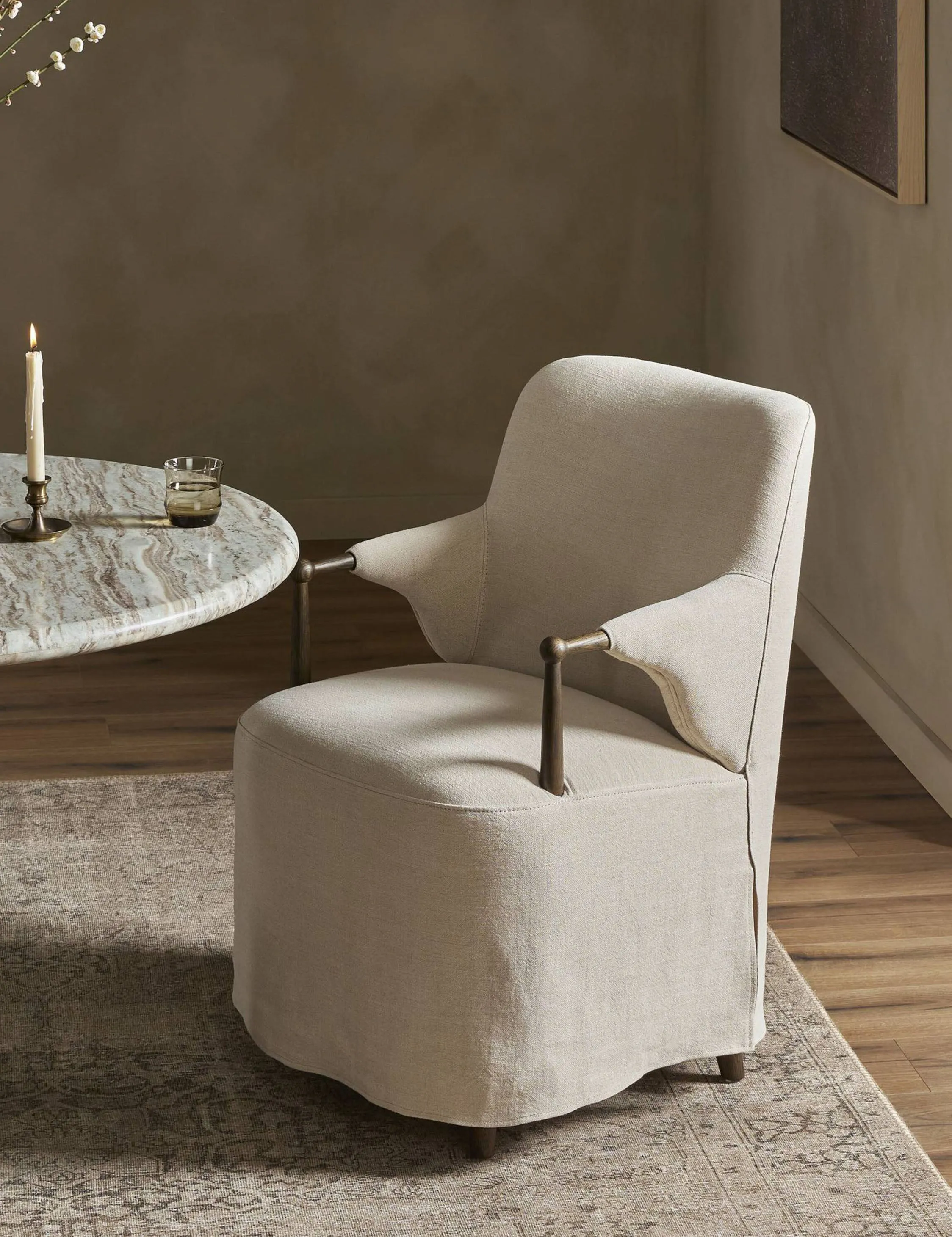 Brently Dining Chair by Amber Lewis x Four Hands