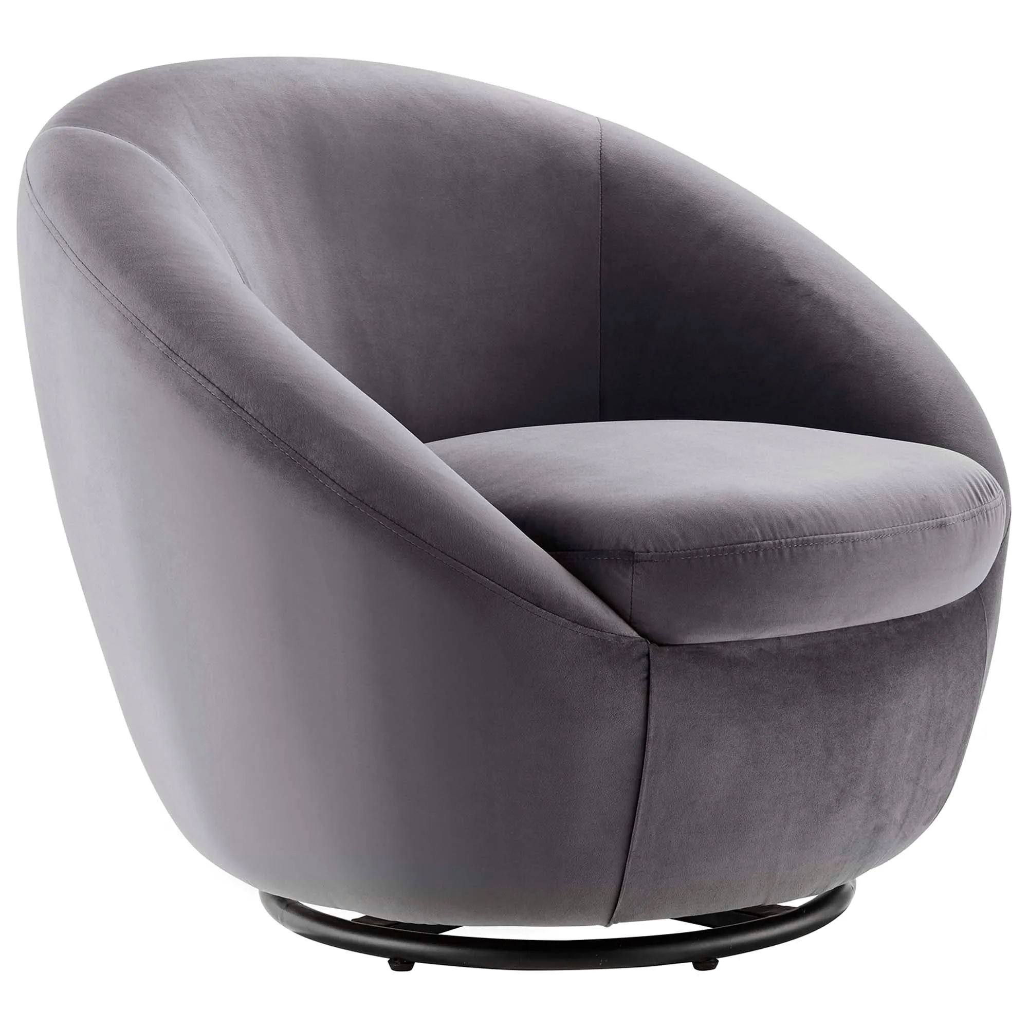Buttercup Performance Velvet Swivel Chair by Modway