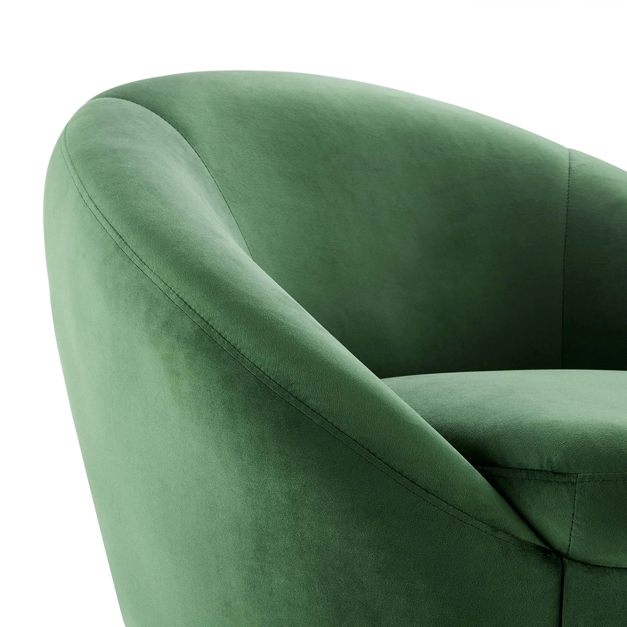 Buttercup Performance Velvet Swivel Chair by Modway
