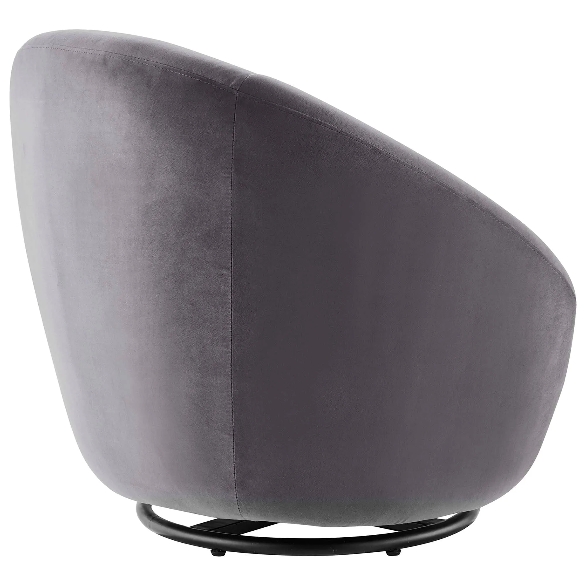 Buttercup Performance Velvet Swivel Chair by Modway