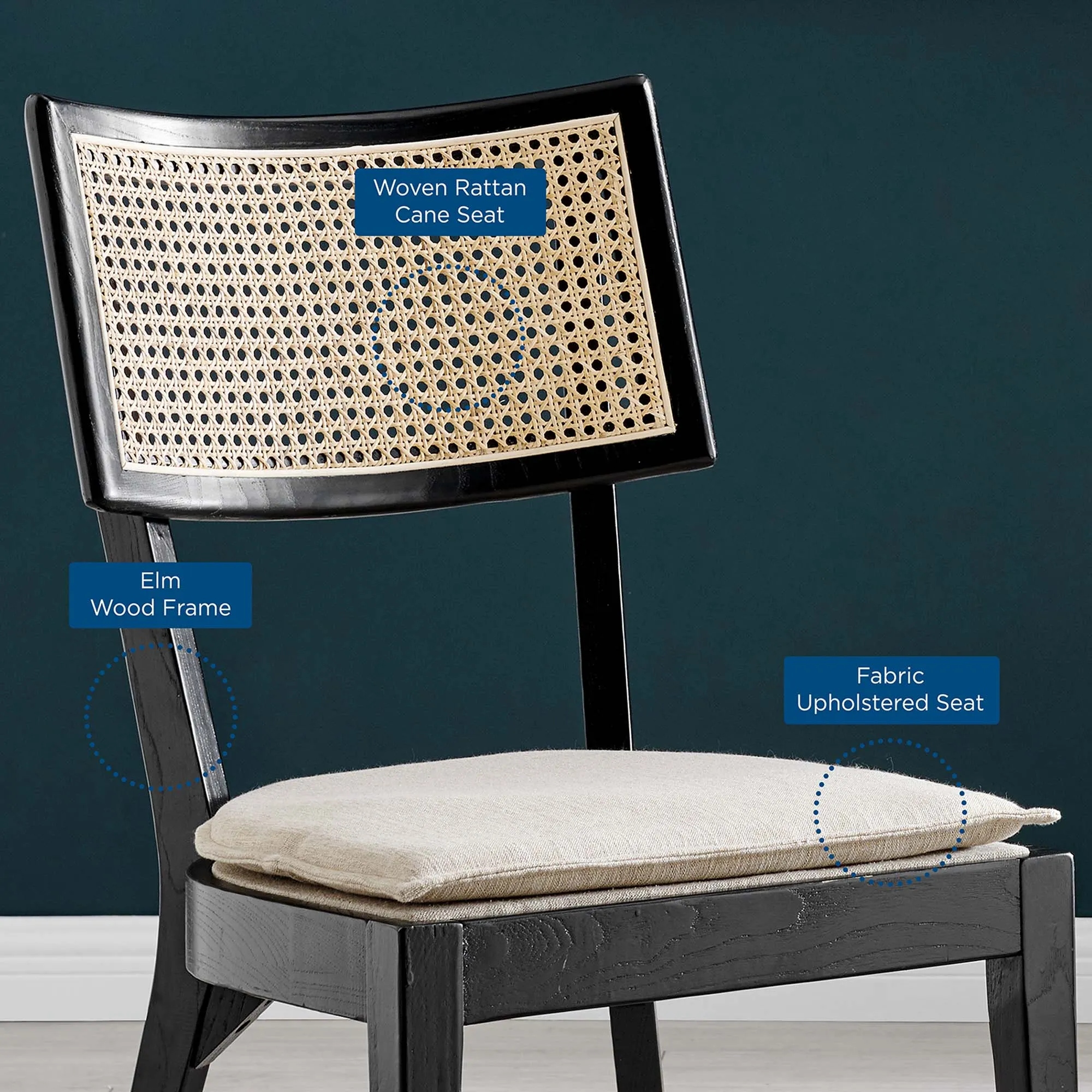 Caledonia Wood Dining Chair by Modway