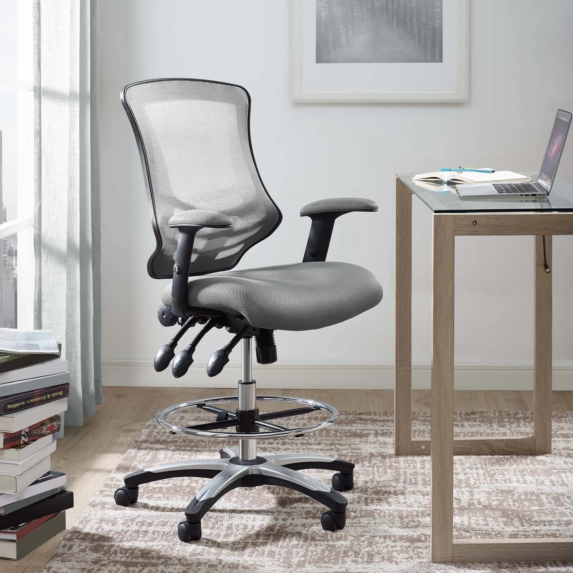 Calibrate Mesh Drafting Chair by Modway