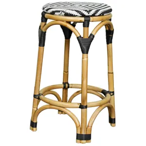 Calypso Counter Stool BLACK/WHITE