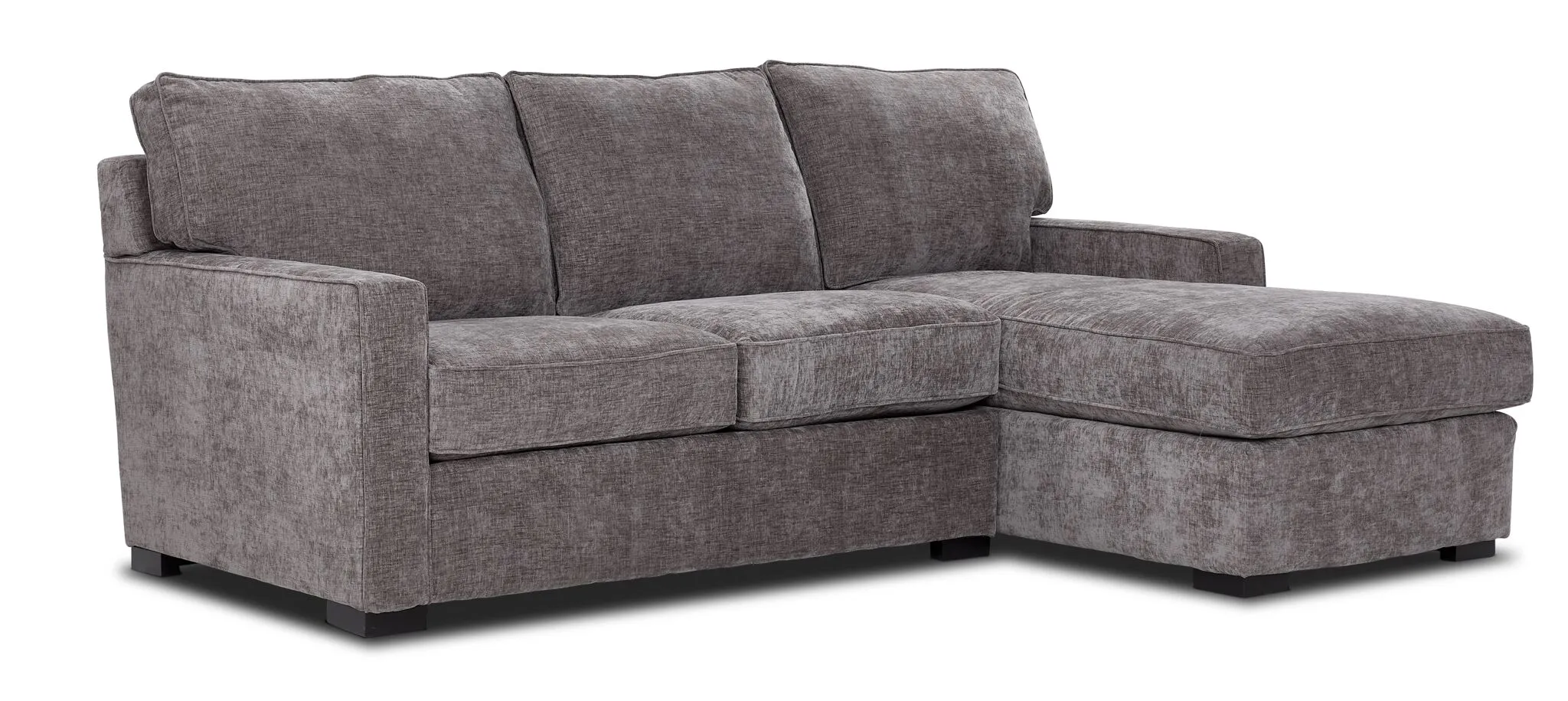 Charlotte 2-Piece Sectional with Right-Facing Chaise - Stone