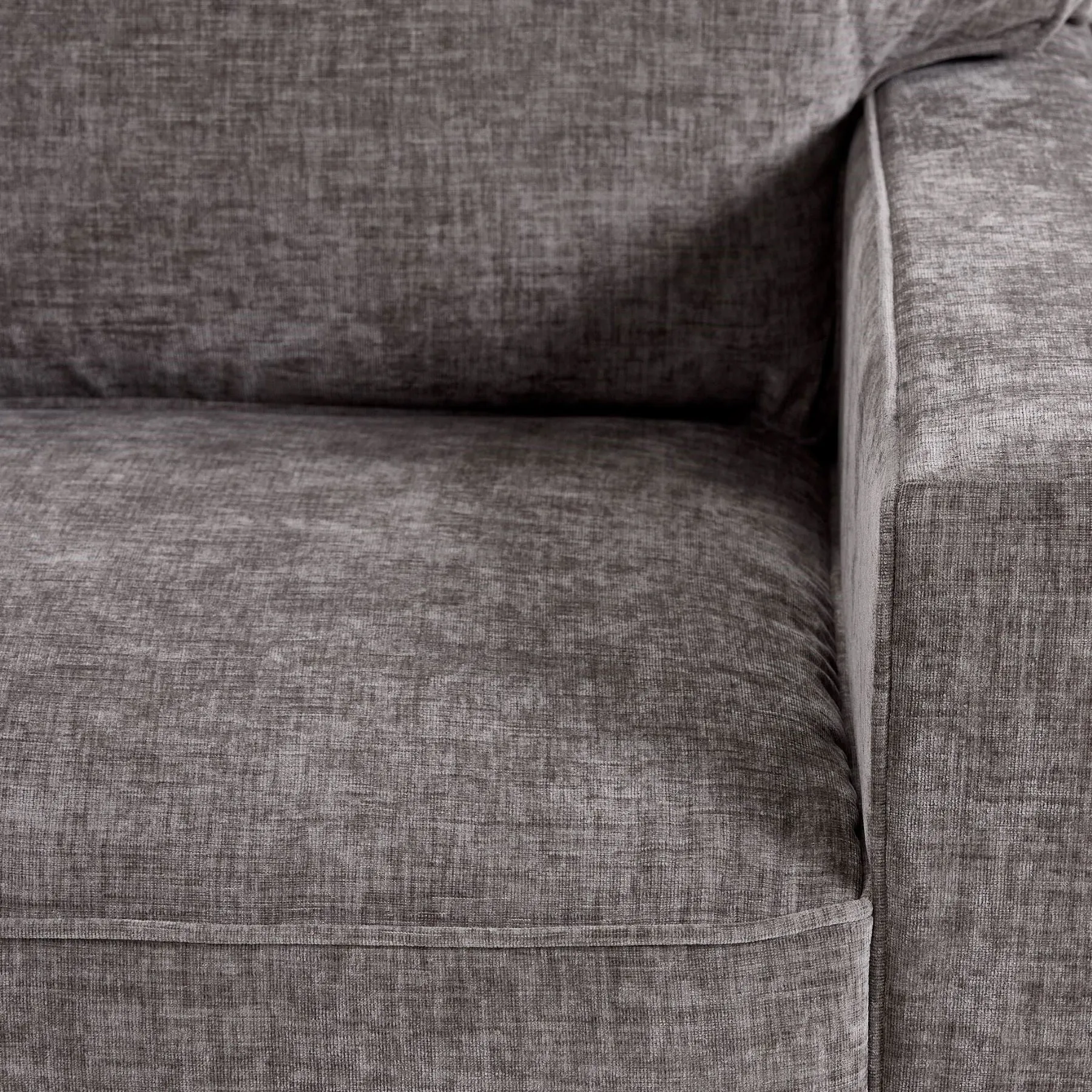 Charlotte 4-Piece Sectional with Left-Facing Chaise - Stone