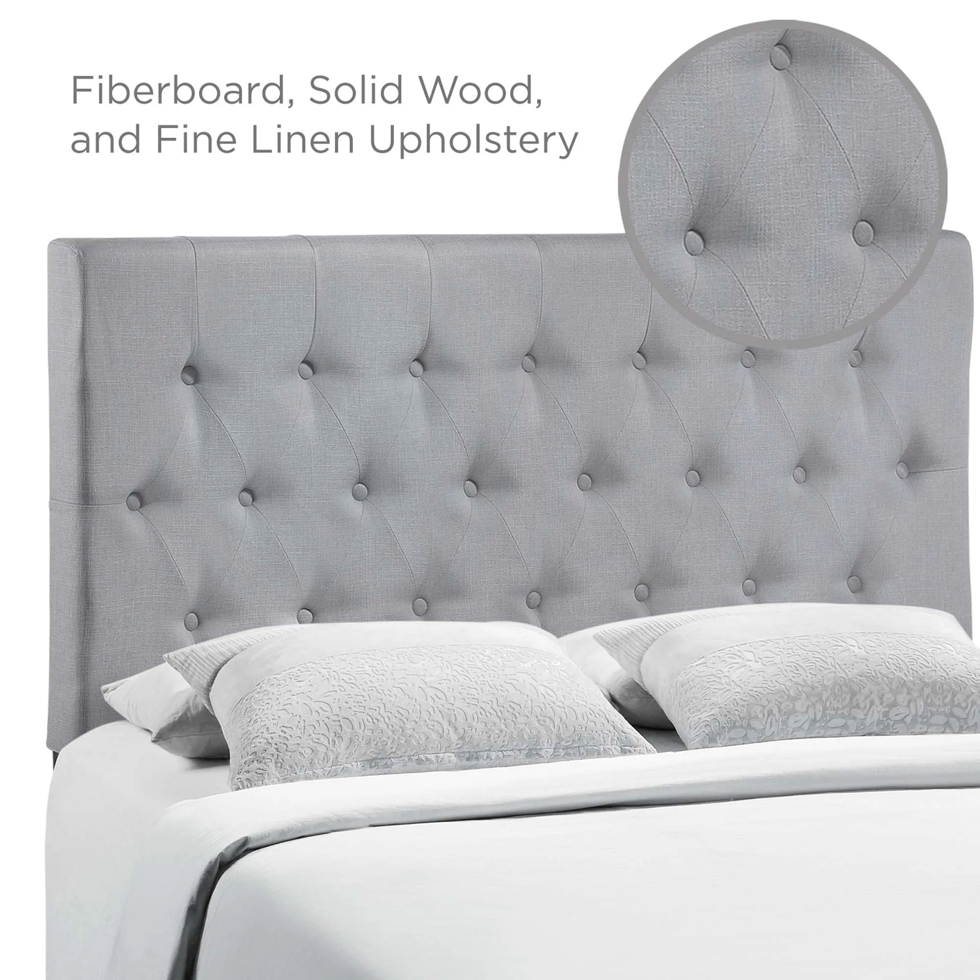 Clique Upholstered Fabric Headboard by Modway