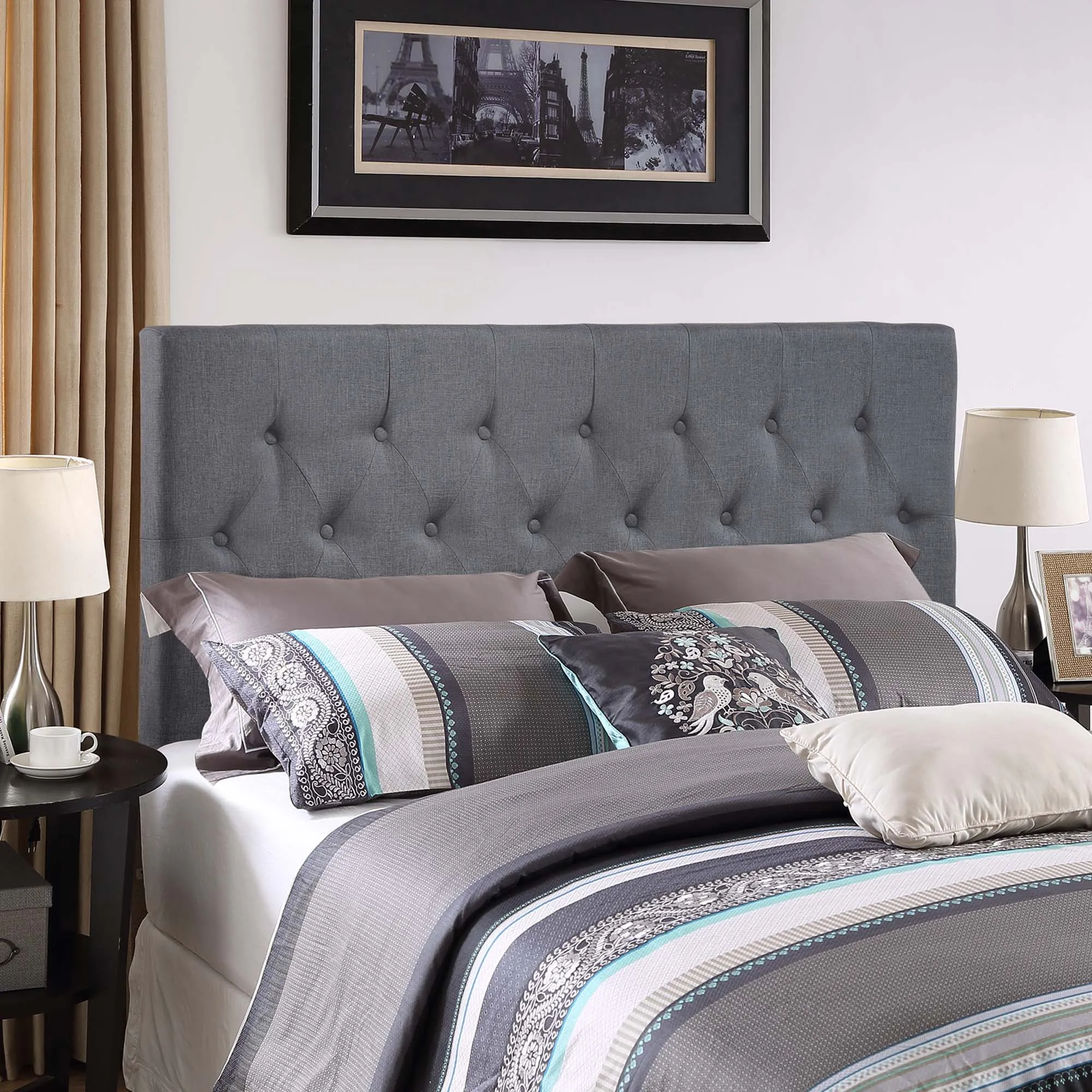 Clique Upholstered Fabric Headboard by Modway