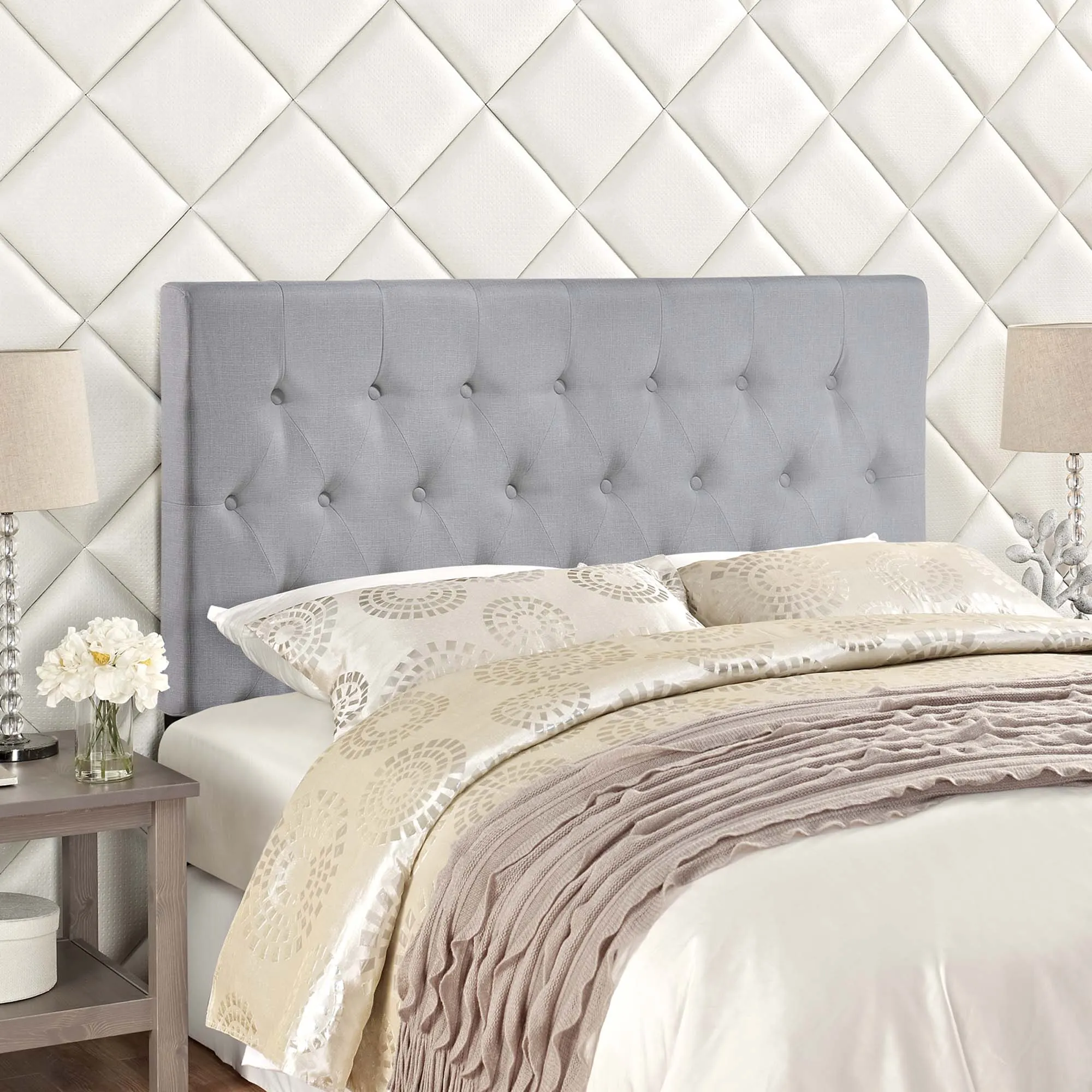 Clique Upholstered Fabric Headboard by Modway
