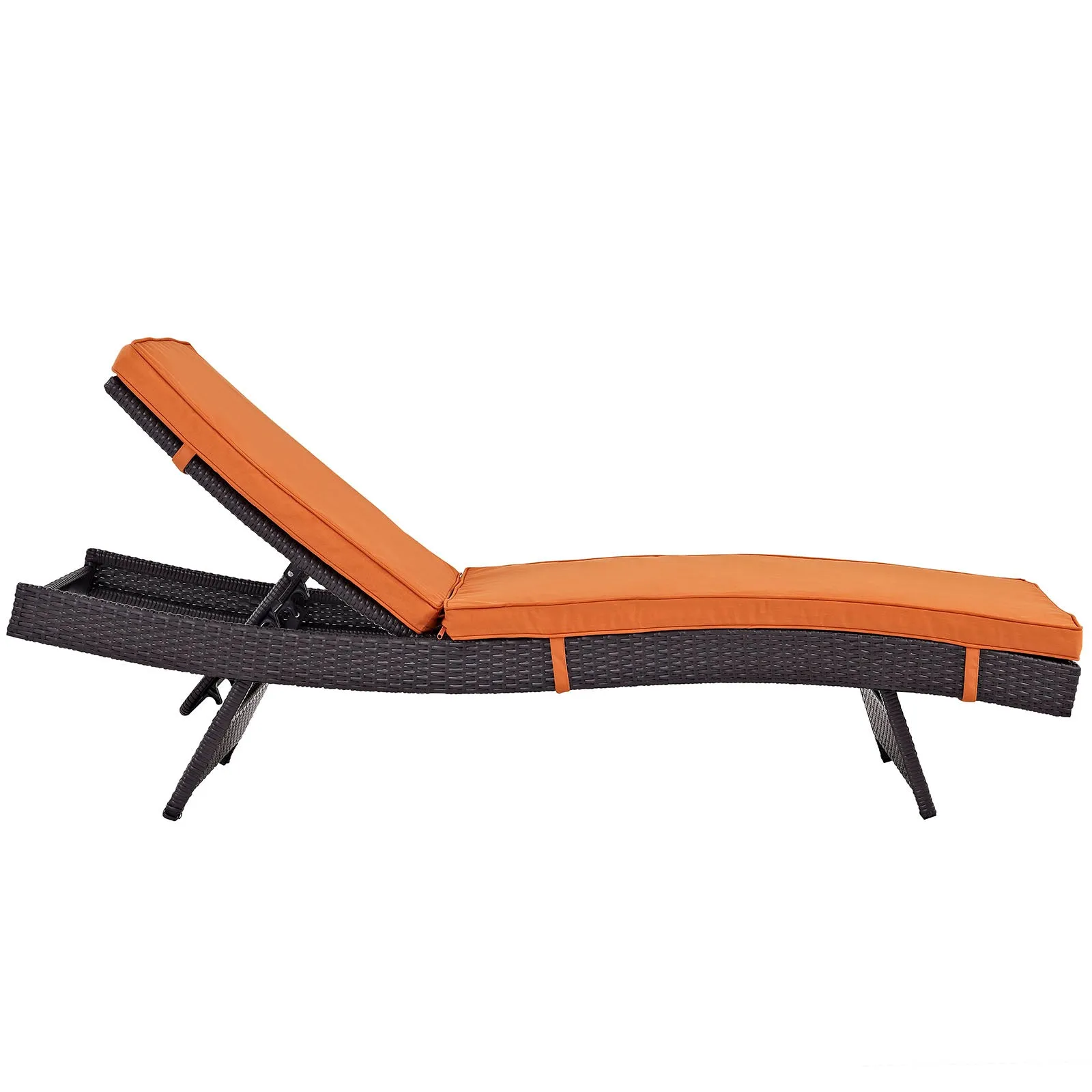 Convene Chaise Outdoor Patio Set of 6 by Modway