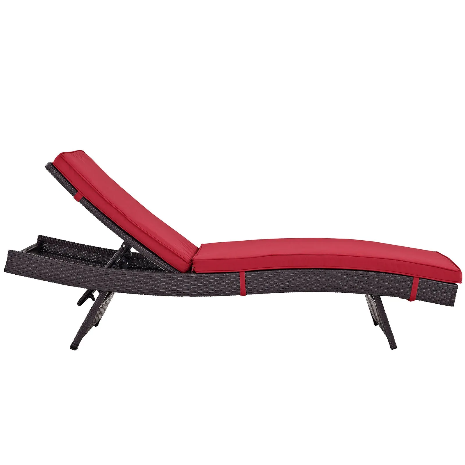 Convene Chaise Outdoor Patio Set of 6 by Modway