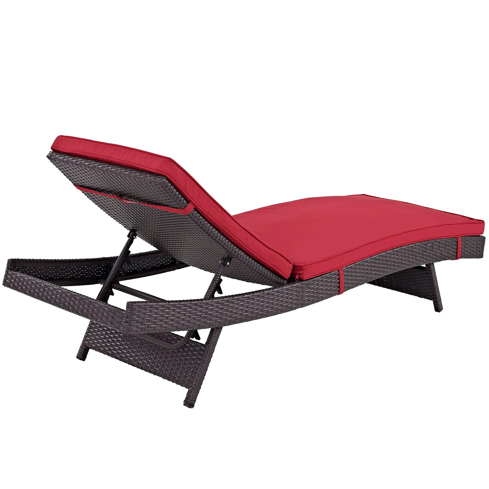 Convene Chaise Outdoor Patio Set of 6 by Modway