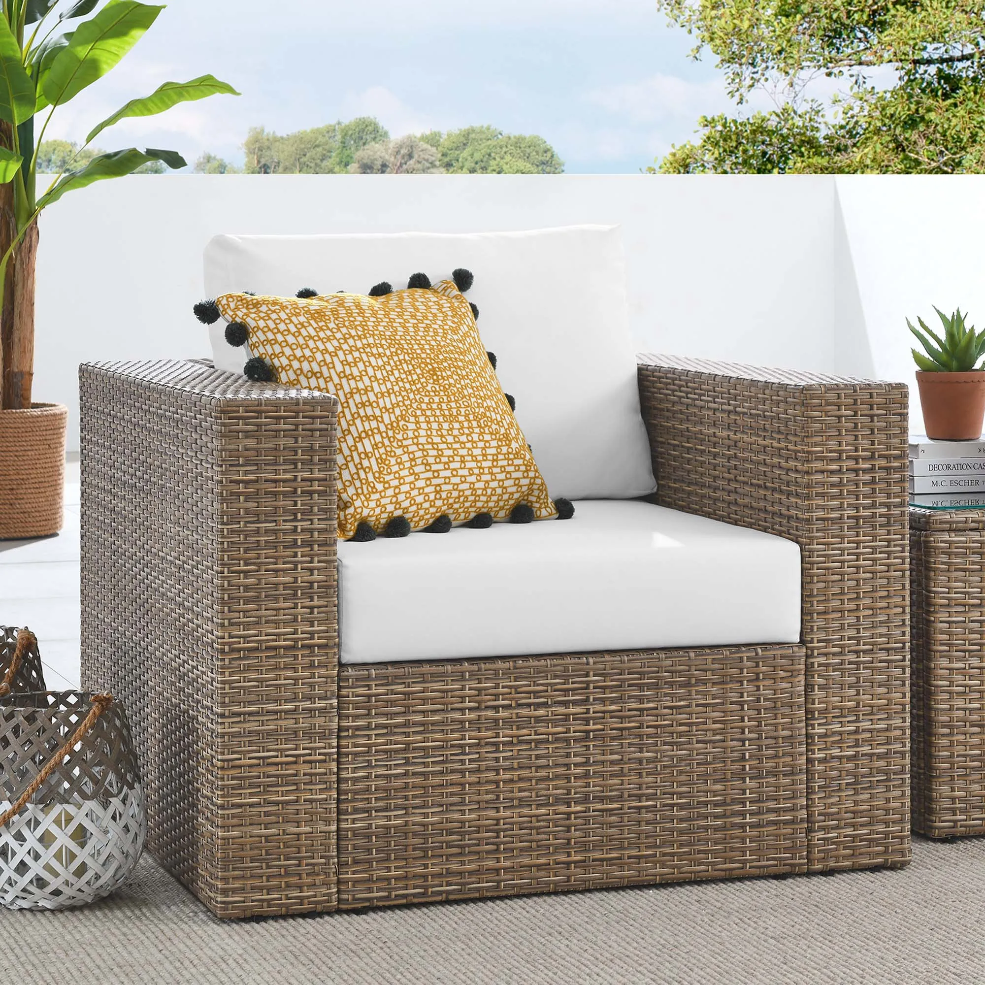 Convene Outdoor Patio Outdoor Patio Armchair by Modway