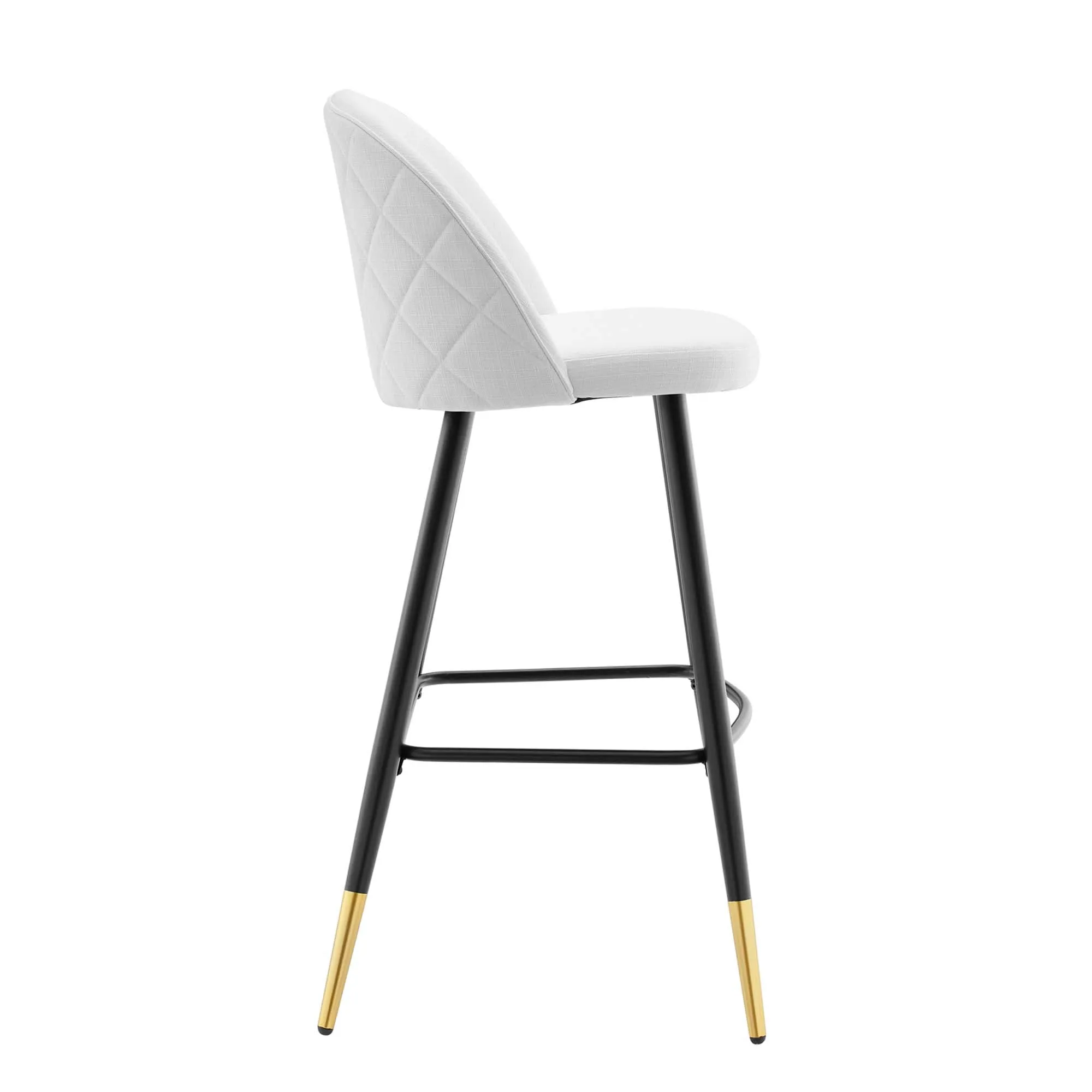 Cordial Fabric Bar Stools - Set of 2 by Modway