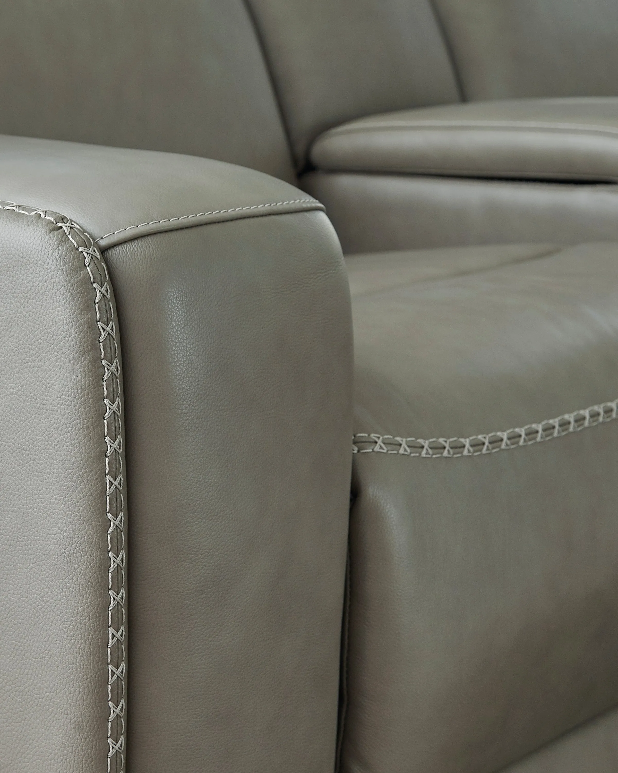 Cori Leather Armless Chair