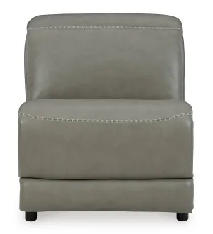 Cori Leather Armless Chair