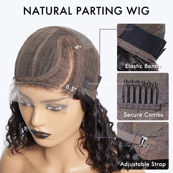 Crazy Wednesday | Ash Blonde Peekaboo Brown Pixie Cut Wig Glueless Minimalist HD Lace Short Blonde Wig Pre-Cut Lace