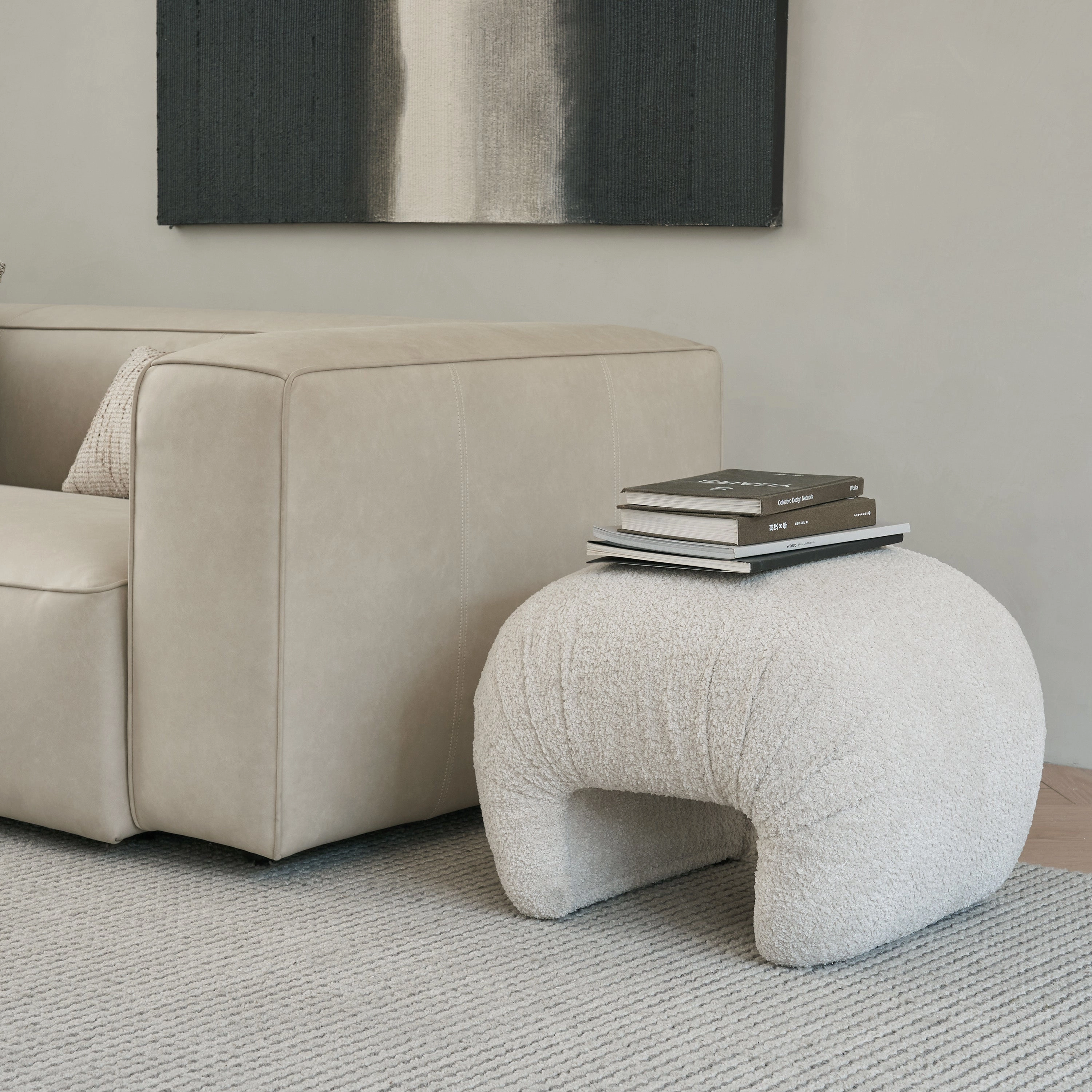 Crescent Ottoman - Wales Oat