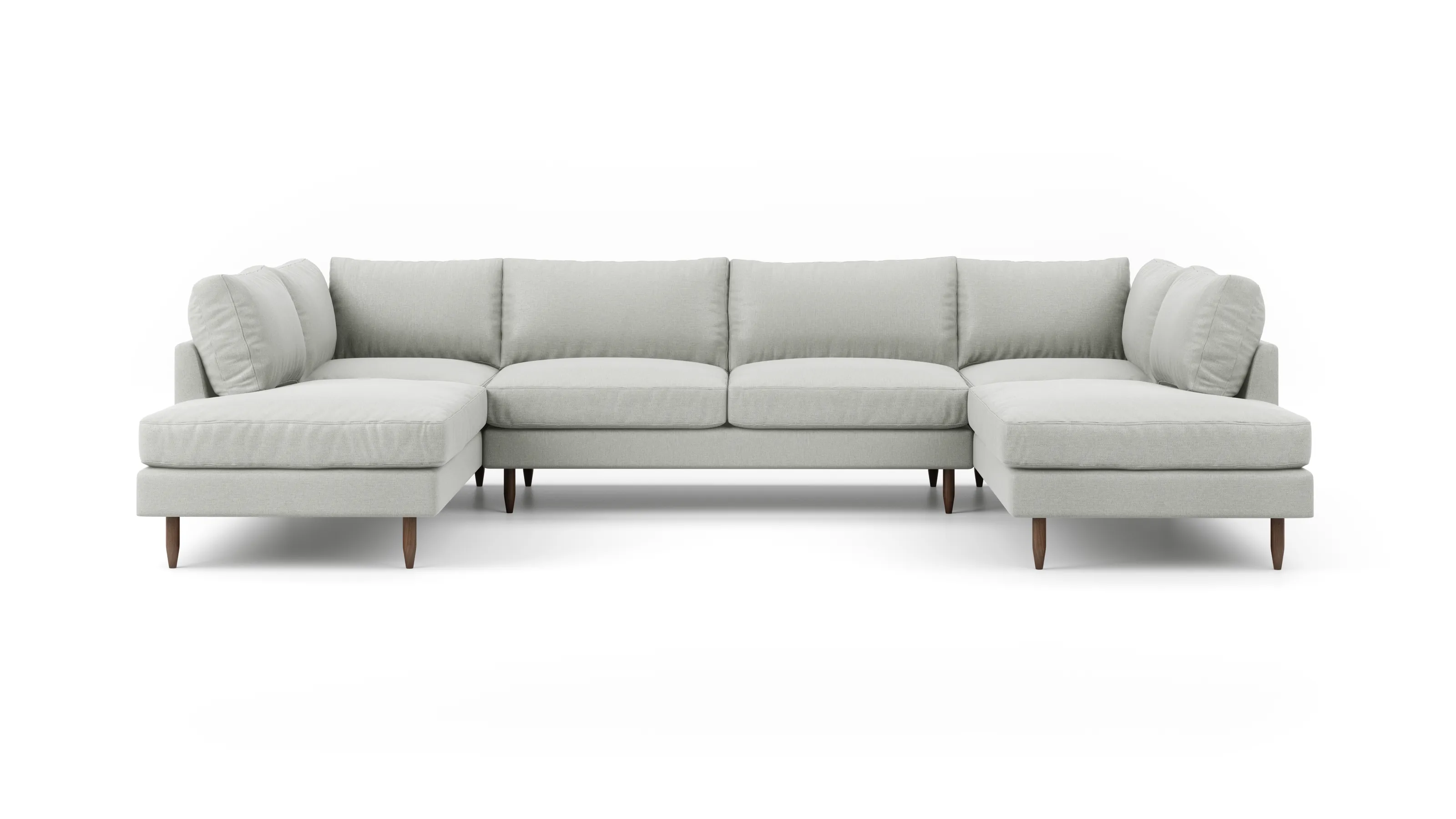 Crowd Pleaser U-Shaped Bumper Sectional