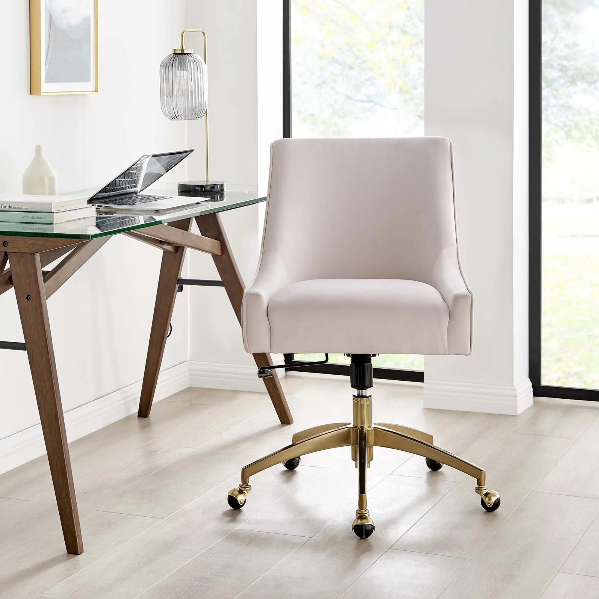 Discern Performance Velvet Office Chair by Modway
