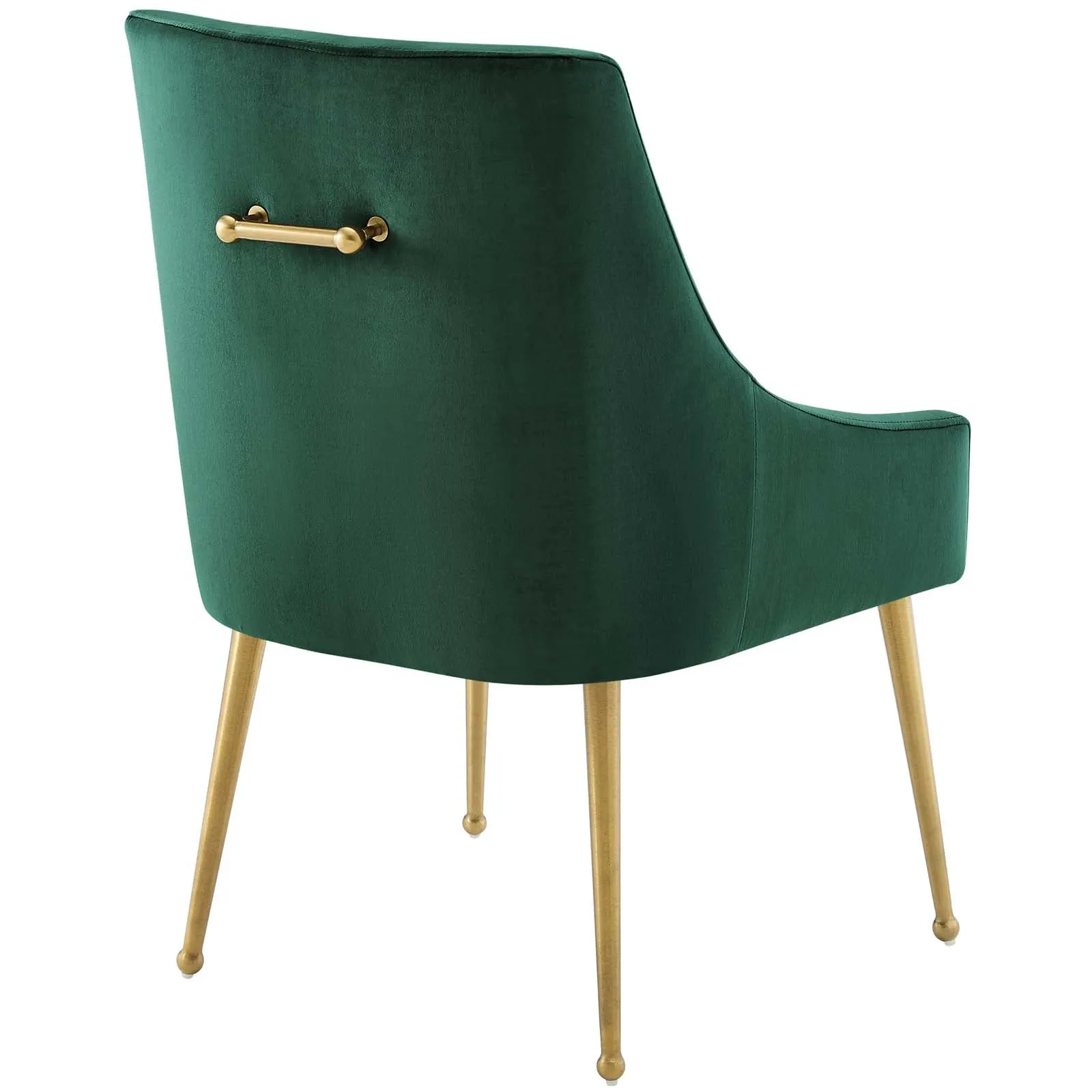Discern Upholstered Performance Velvet Dining Chair Set of 2 by Modway