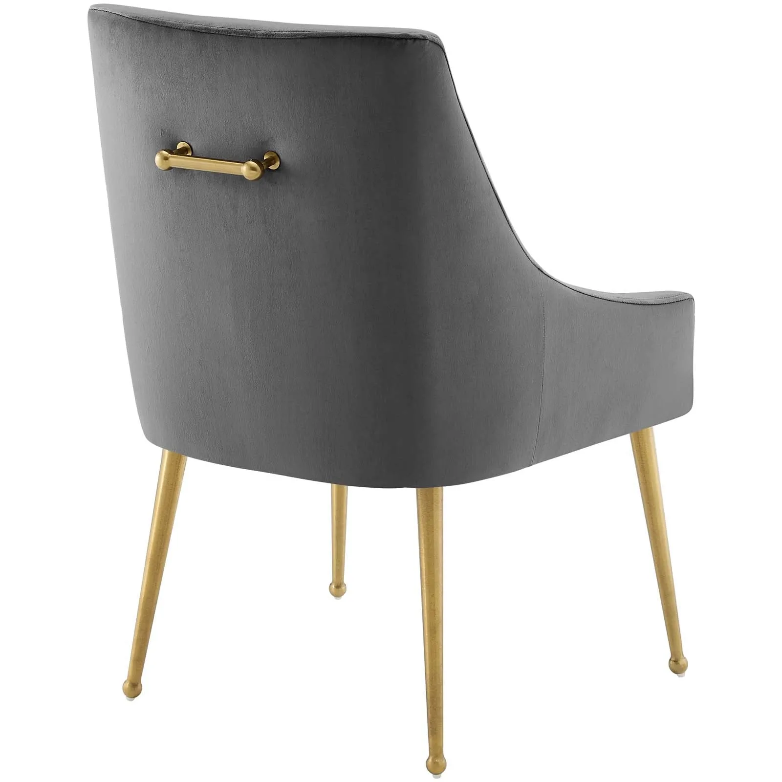 Discern Upholstered Performance Velvet Dining Chair Set of 2 by Modway