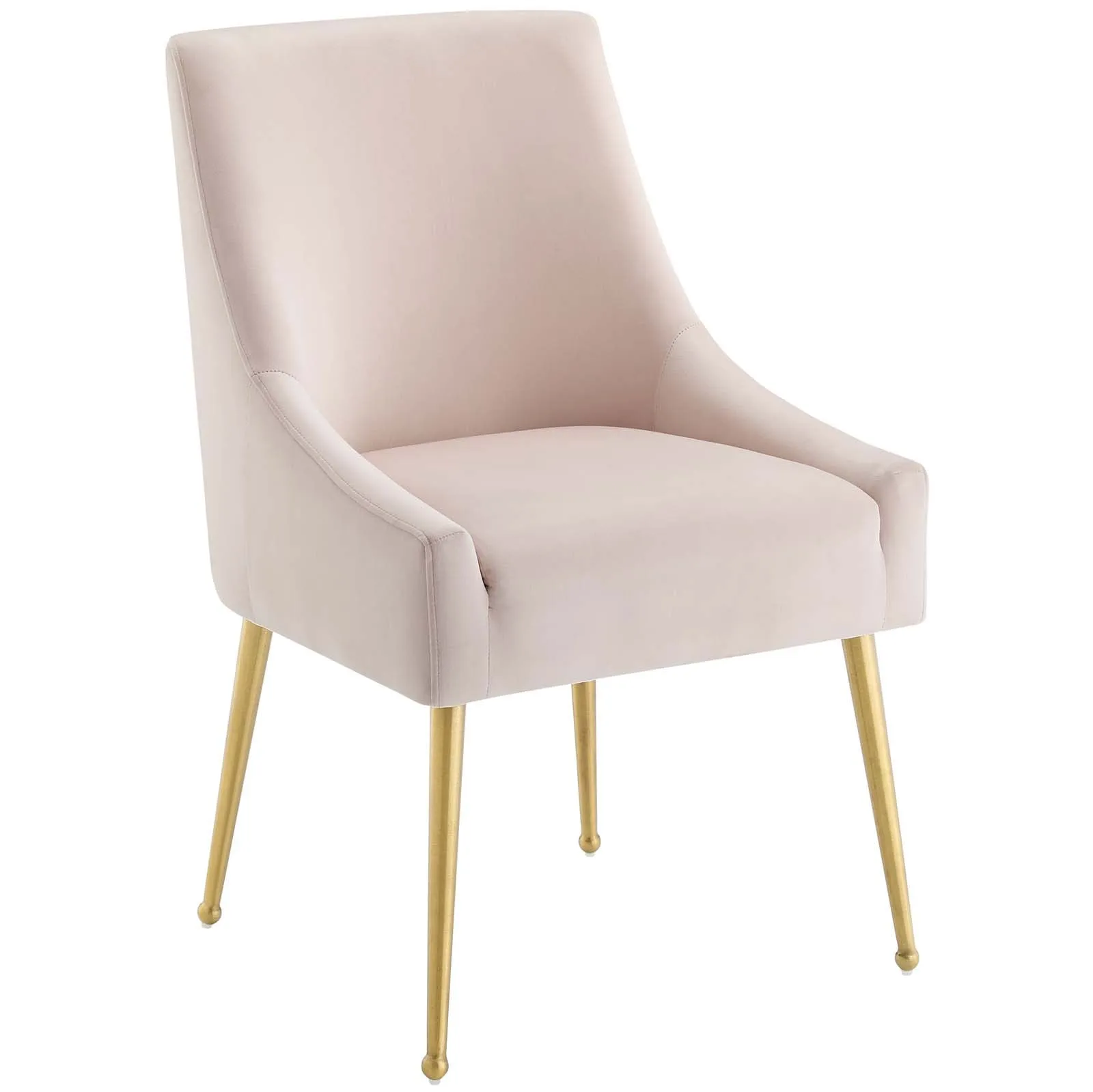Discern Upholstered Performance Velvet Dining Chair Set of 2 by Modway